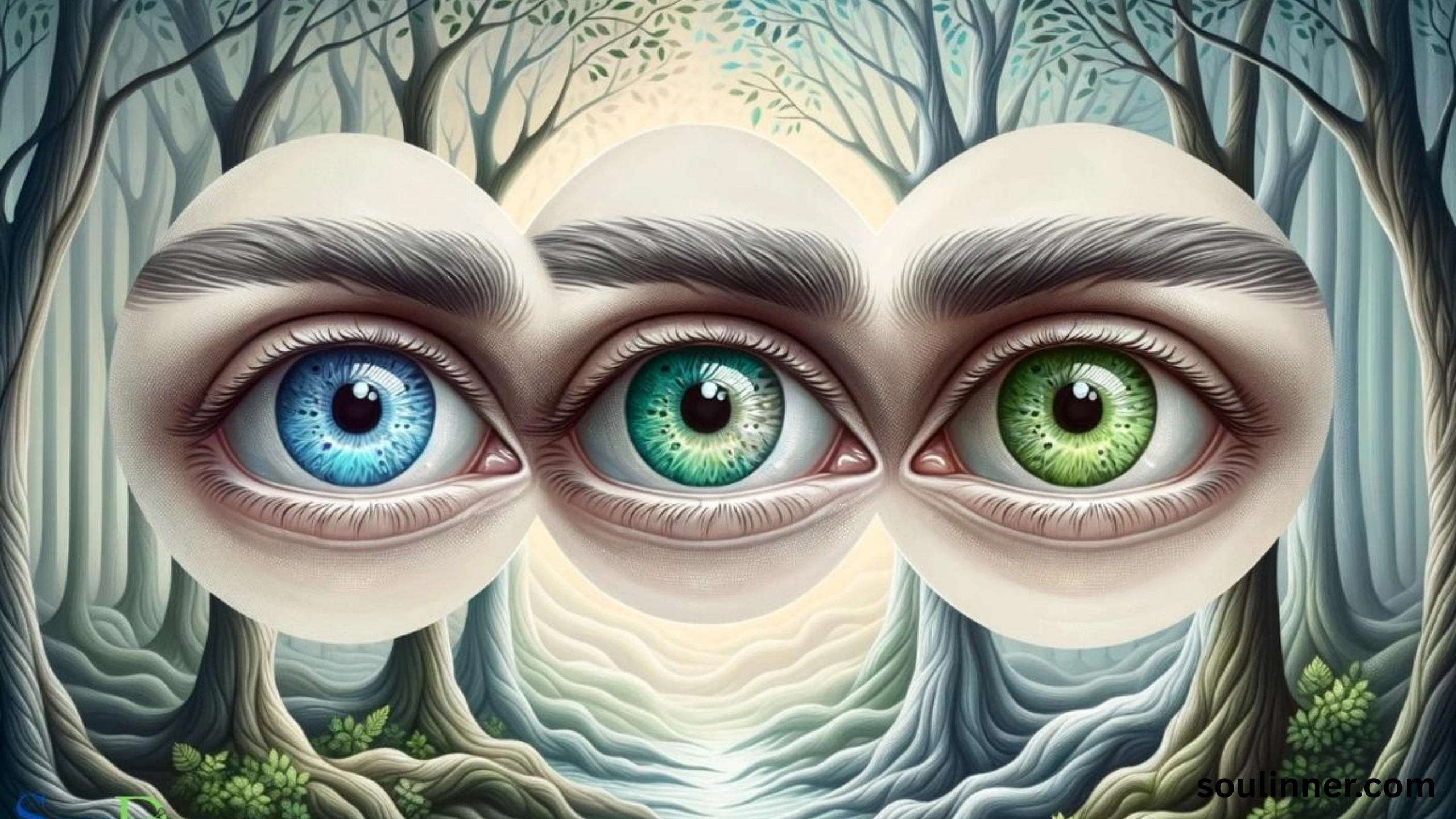 spiritual meaning of white eyes