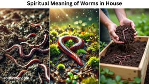 spiritual meaning of worms in house