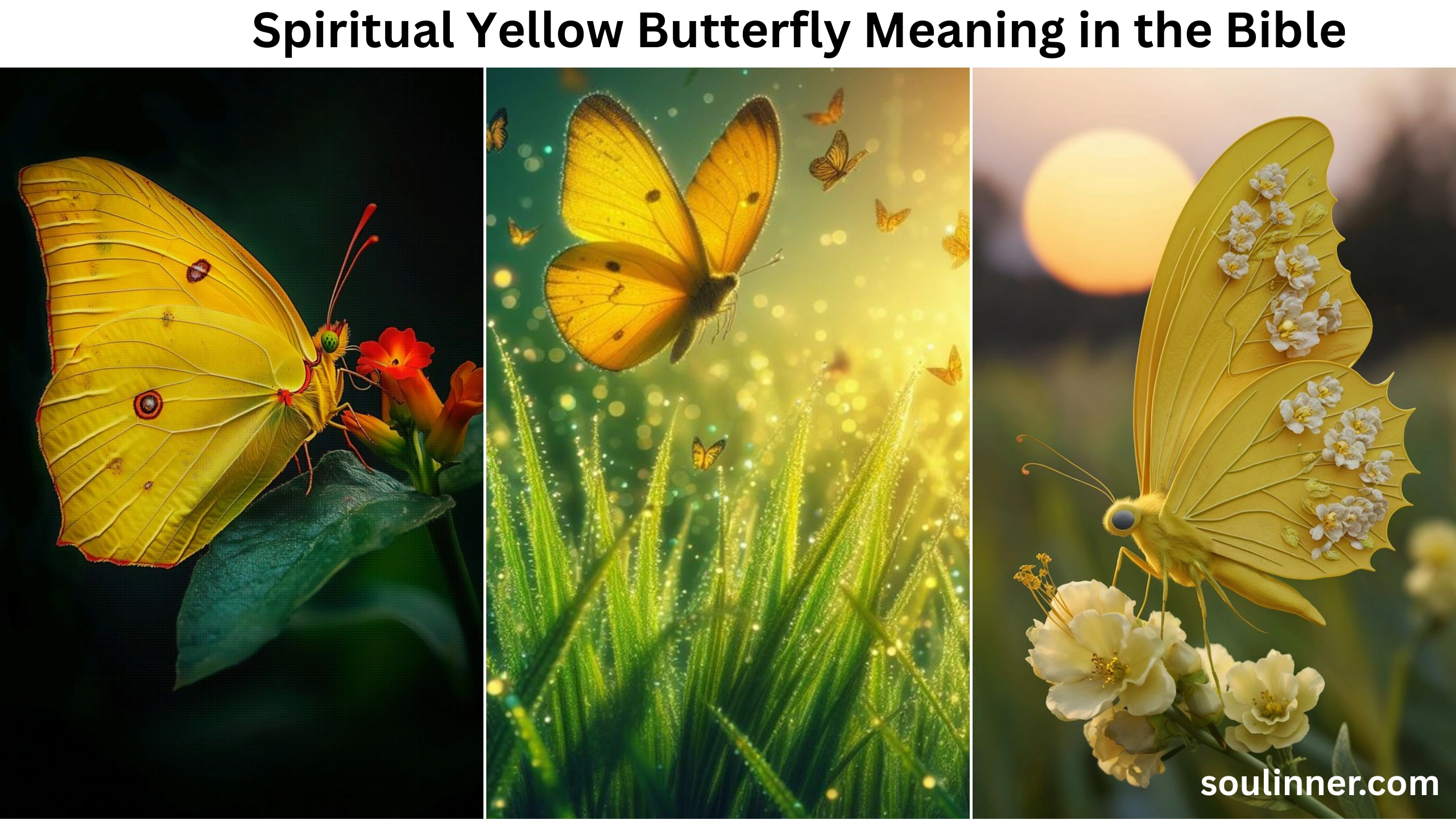 spiritual yellow butterfly meaning in the bible