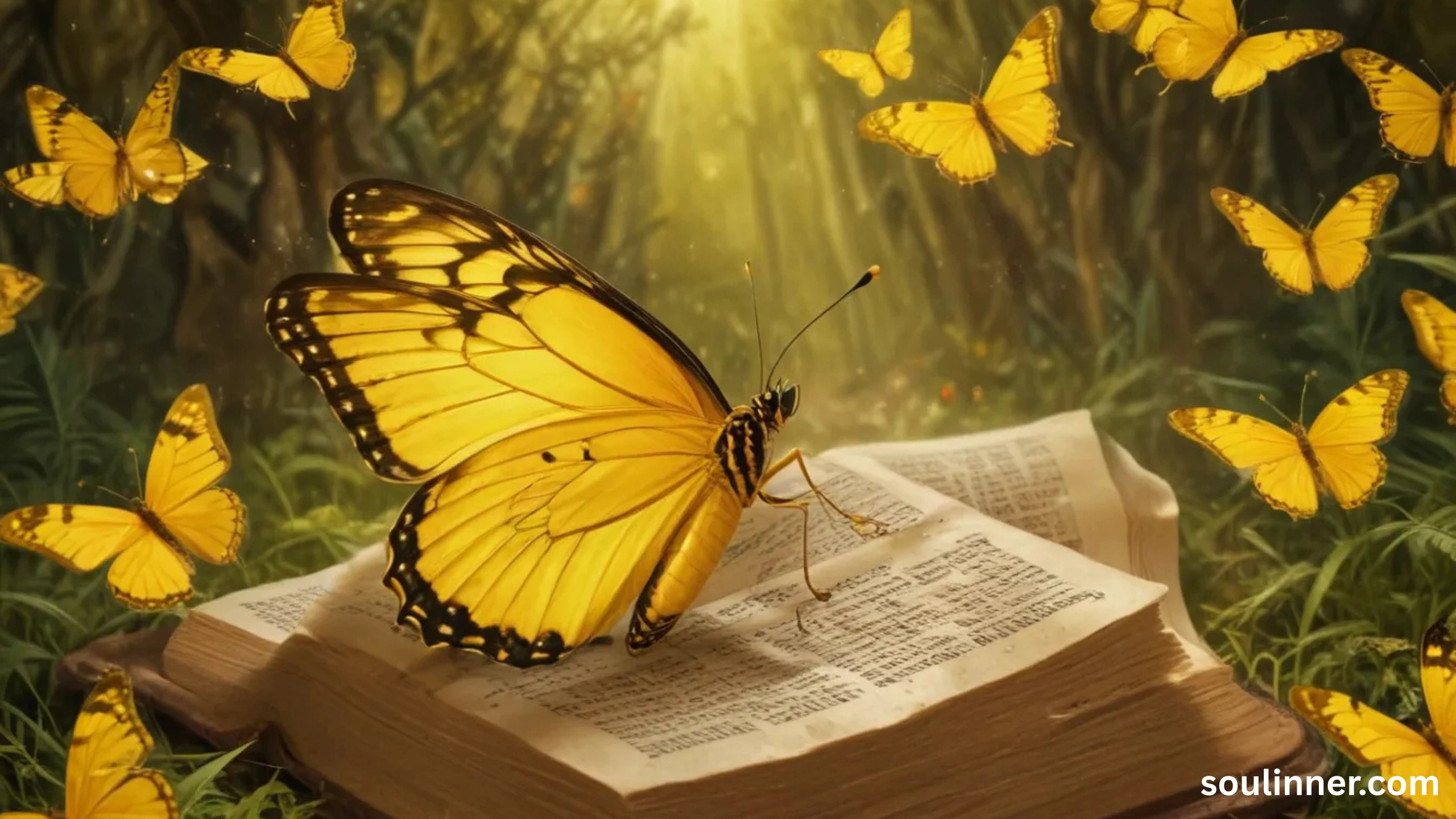spiritual yellow butterfly meaning in the bible