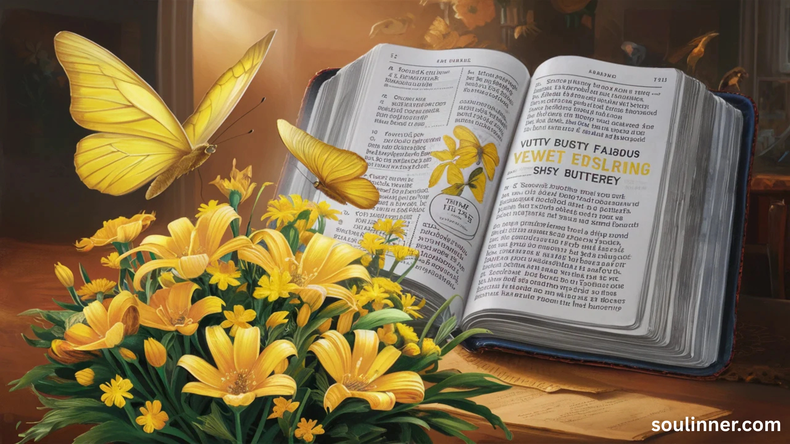 spiritual yellow butterfly meaning in the bible