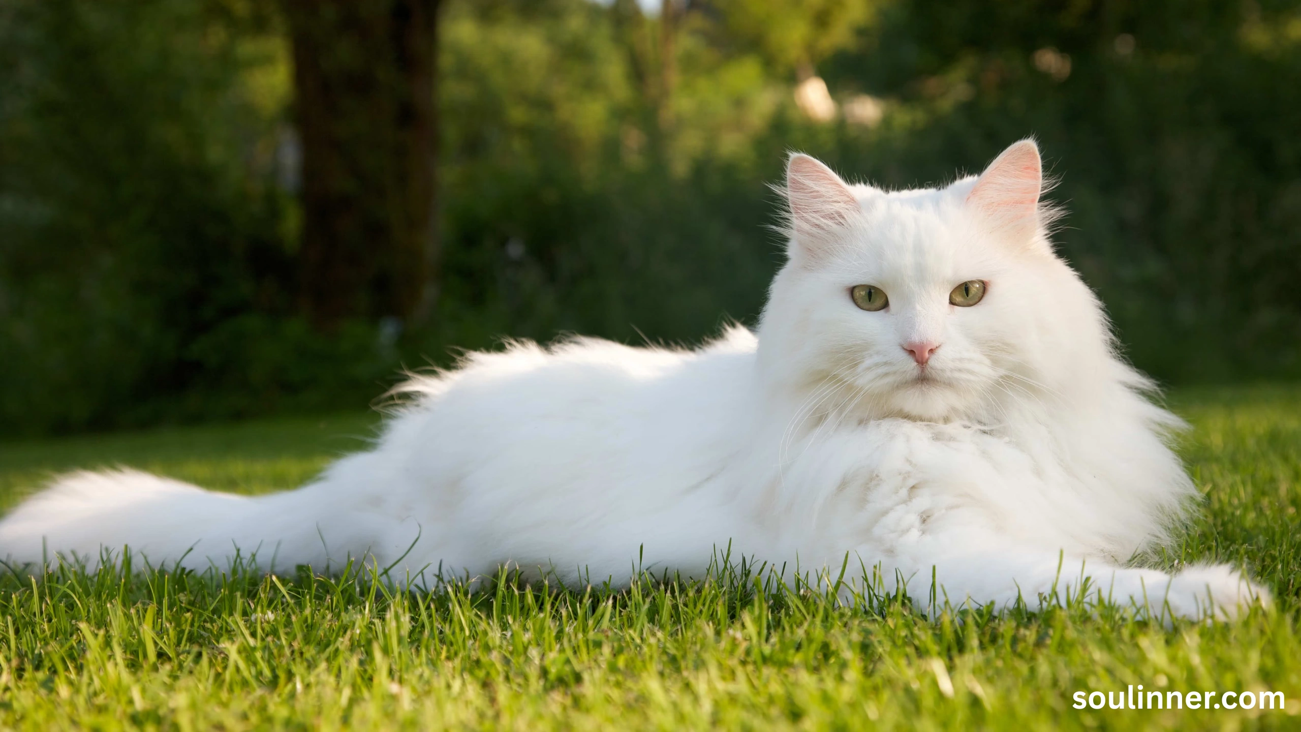 white cat meaning