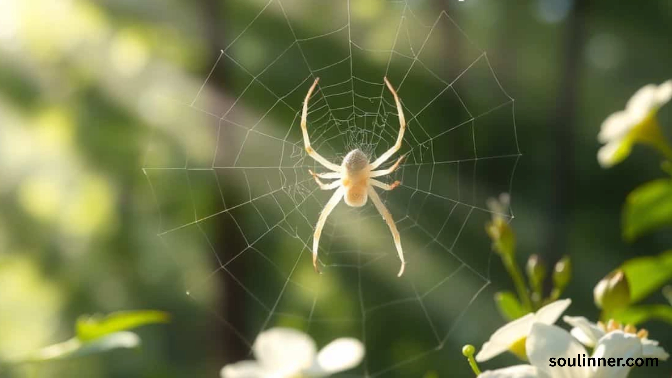 white spider spiritual meaning