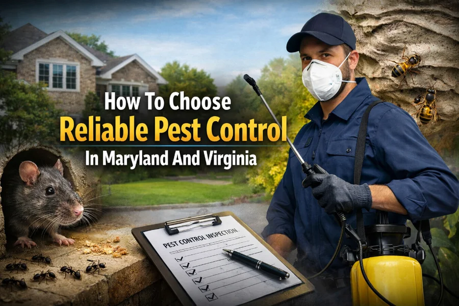 How To Choose Reliable Pest Control In Maryland And Virginia 