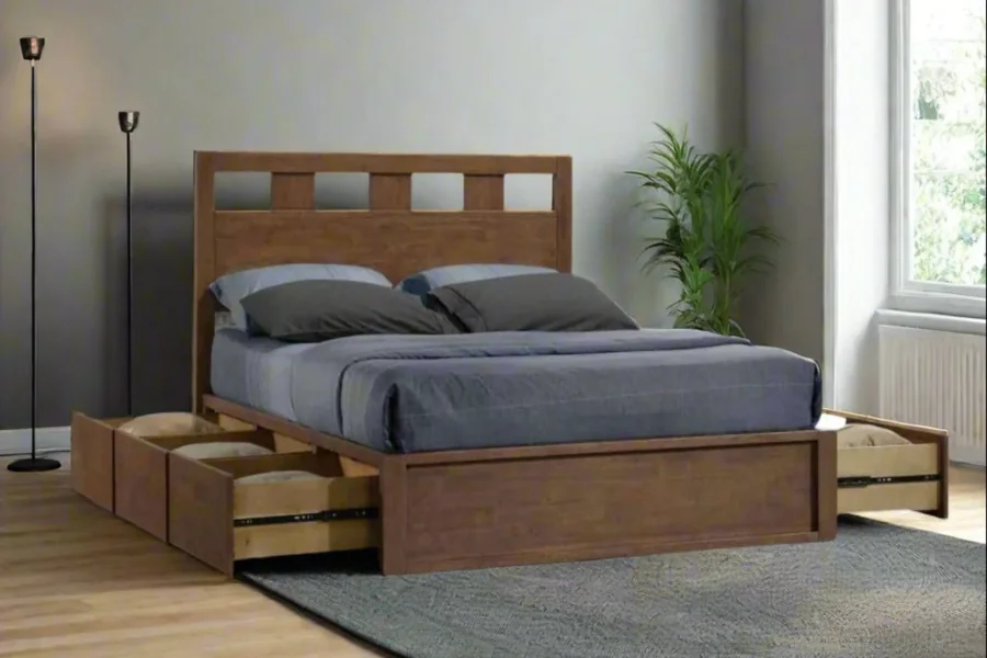 Wooden Storage Beds